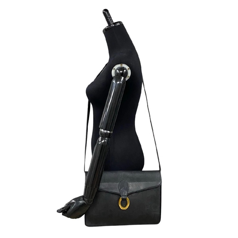 Dior Black Crossbody Bag with Gold Accent - Picture 3 of 11